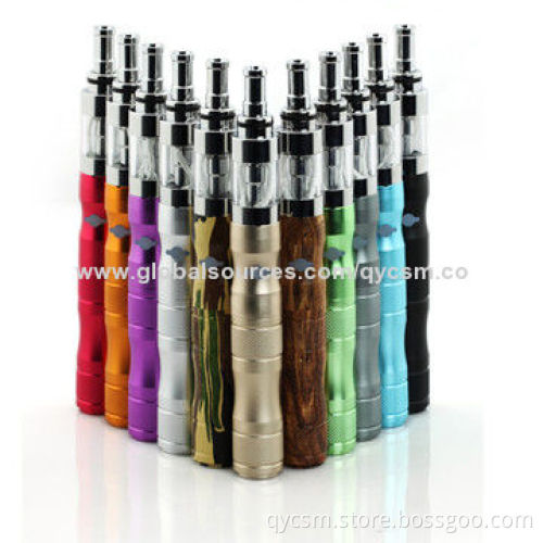 2014 newest hot selling additional aluminum or brass best e cig review X6 with variable voltage